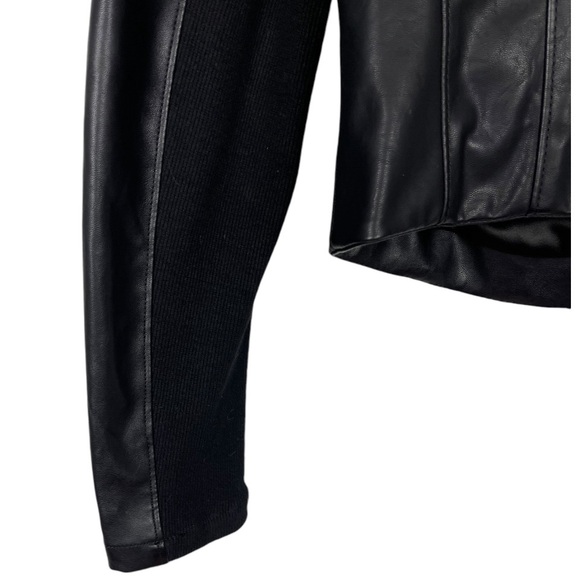 BLANKNYC Denim Record Breaker Collarless Jacket Size Medium - Picture 7 of 10